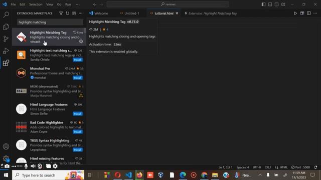 Visual Studio Code setup for HTML CSS and JavaScript  VS Code setup for beginners 2023