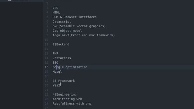 Full stack php