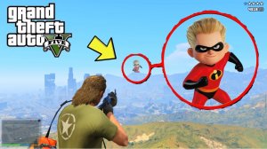 Я Нашел СУПЕРСЕМЕЙКА в ГТА 5 / GTA 5 The Incredibles