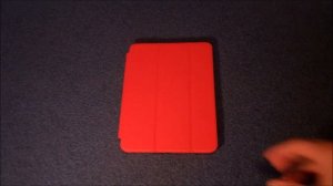 iPad Mini Smart Case Review - Product (RED)