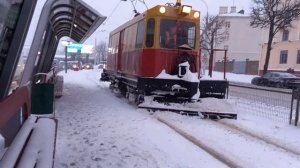 Снегоуборочный трамвай С-9