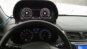Hyundai Solaris Задержка родного тахометра Lag of the native tachometer