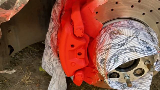 Покраска суппортов балончиком смотреть онлайн