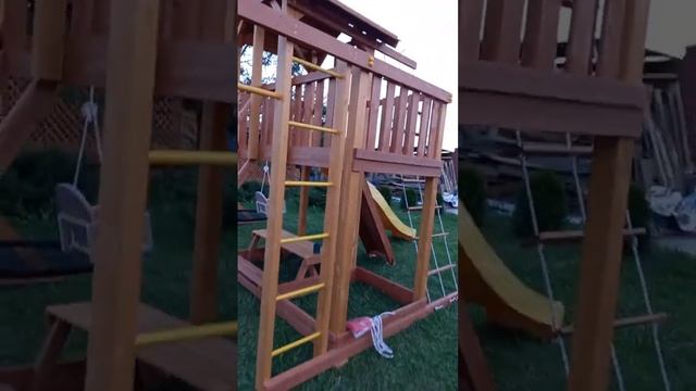 Детская игровая площадка "Савушка - 15" смотреть онлайн