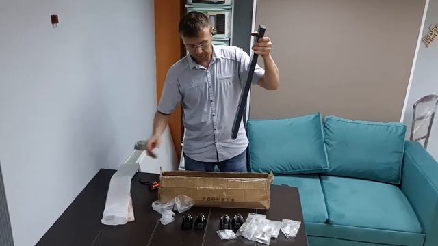 Механизм раскладного стола книжки с тумбой К106. В описании ссылка а на резервный наш канал! смотреть онлайн