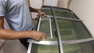 Аквапечать пластика в шлифованный алюминий