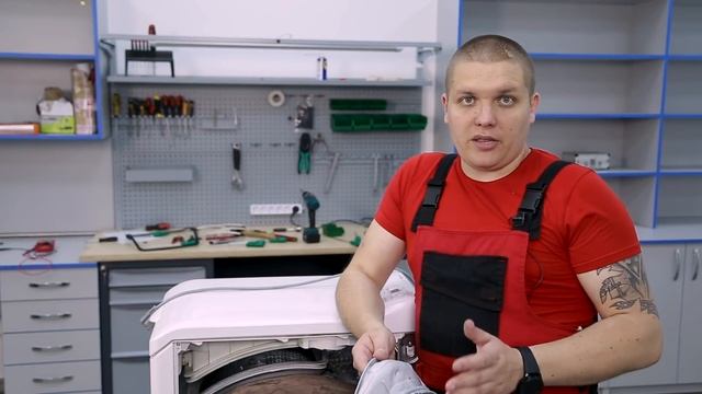 Замена манжеты люка в стиральной машине Electrolux Zanussi AEG