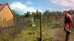 Бью два участка. // Мужик не понял, кто я))