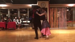 Sebastian Jimenez & Joana Gomes at the Grand Milonga presented by HK Tango Studies 1/4