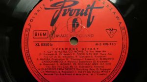 Czerwone Gitary - Bo ty się boisz myszy (Polskie Nagrania LP XL 0350 - 1966r.)
