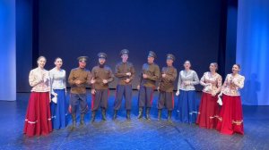 "Из-за леса копий и мечей" походная песня Донских казаков.