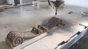 Резьбы по камню на станке CNC