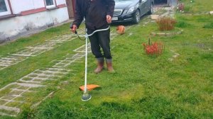 Pierwsze odpalanie i praca nową kosą Stihl FS 120