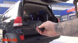 Электропривод багажника, установка на Toyota Land Cruiser 200 2011г / Тойота Ленд Крузер