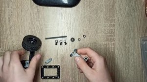 передний мост без подвески и привода LEGO Technic. для начинающих