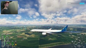 полет Boeing 777-300ER - Microsoft Flight Simulator 2020