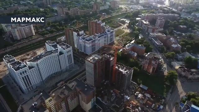 Ход строительства ЖК "Наследие" в центре Рязани 2017 год смотреть онлайн