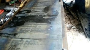 Изготовление простой металлической двери .