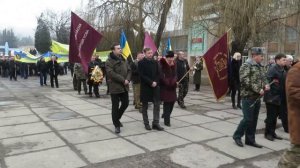 26-я Годовщина вывода войск из Афганистана. Львов 15.02.2015