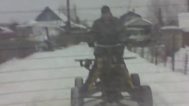 Самодельный квадроцикл из Оки с Новокузнецка.mp4 смотреть онлайн