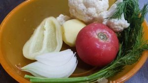 Овощной суп с яйцом для детей после 1 года