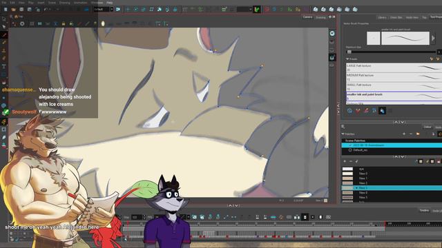 2023-07-23 Animating Soda wolf [part 8] смотреть онлайн