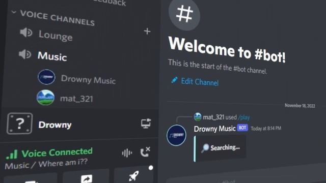 Drowny Discord Bot - Now supporting slash commands! смотреть онлайн
