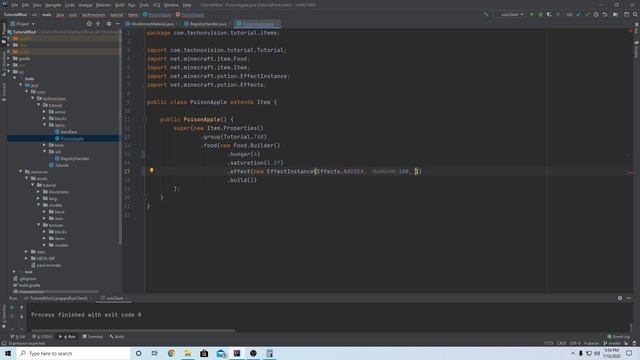 Minecraft 1.15.2: Forge Modding Tutorial - Custom Food (#9) смотреть онлайн