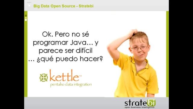 Introducción al Big Data Open Source: Map reduce Hive Pentaho...