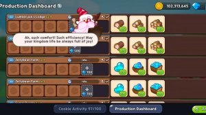 New Feature: Production Dashboard (Sugar Gnome Laboratory) - Cookie Run Kingdom
