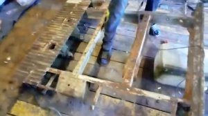 Замена задней части пола Т4 ч.1