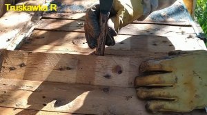 Хотите много майского мёда на пасеке? Тогда нужно пожертвовать пчёлами и расплодом. Забираем матку