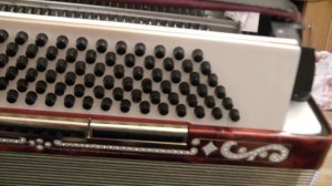 Аккордеон Horch полный красный №6762 ч 6