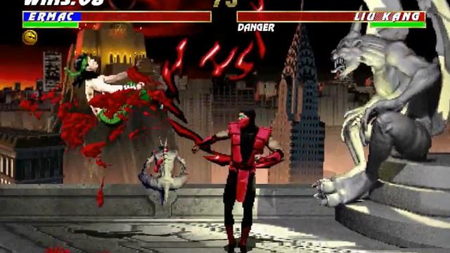 Ultimate Mortal Kombat 3 Plus - ERMAC Полный проход 2023 !!! смотреть онлайн