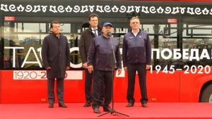 Пополнение в казанском автопарке - новые автобусы «НефАЗ»