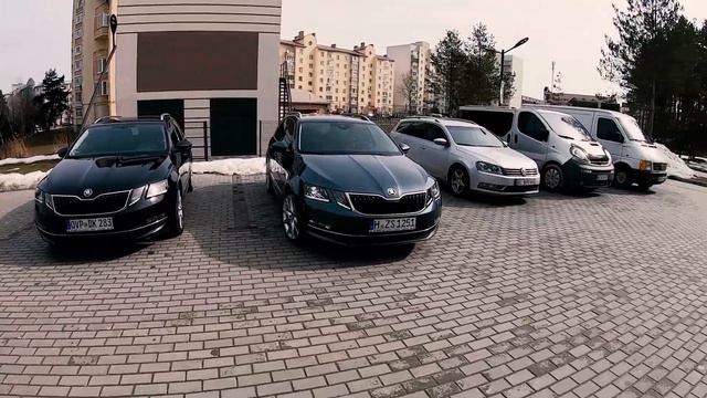Пригон:Skoda Octavia A7 FL Style Black and Grey Netherlands