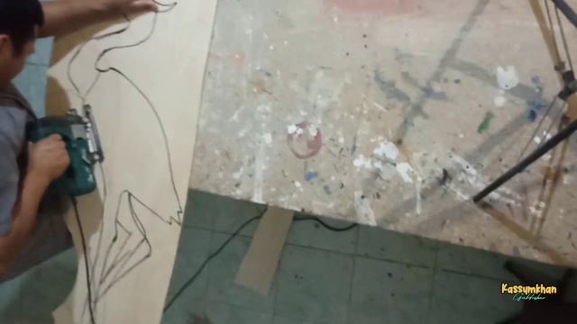 Bird Cutout - Heron - Hand Cut Plywood / Как сделать красивую цаплю для сада своими руками смотреть онлайн