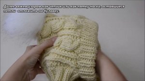 Детская шапка   шлем спицами без швов