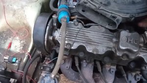 Опель Аскона. Работа двигателя.