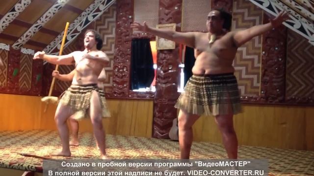 Новая Зеландия. Племя маори. Боевой танец Хака | Путешествия с РУССО ТУРИСТО