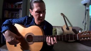 Aquila "Rubino"  classical guitar strings demonstration