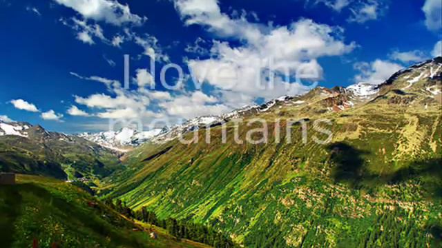 I Love the Mountains Lyric Video