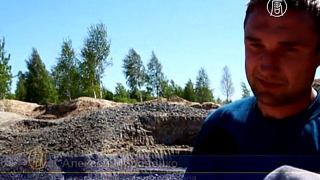 «Чёрные копатели» янтаря губят окружающую среду в России