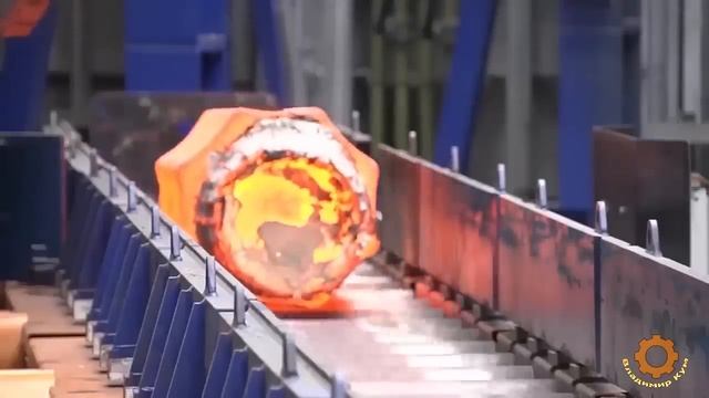 Как куются пушки? Радиальная ковка на больших кузнечных заводах