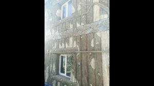 Оформление фасада дома. декоративная штукатурка. мастер Руслан