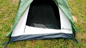 Палатка 2-местная Outventure DOME 2 короткий обзор