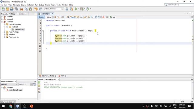 Java Tutorial 3 - Main Static Method and JAVAC CLI (2020) смотреть онлайн
