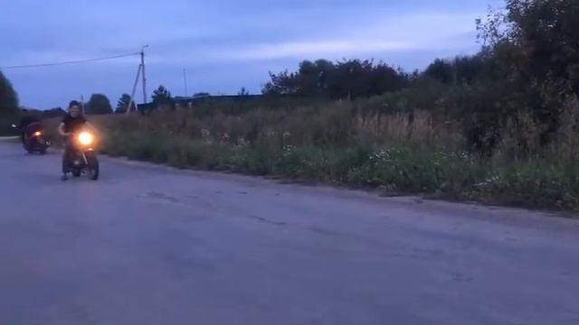 Чуть не разбился на старом Мотоцикле Минск смотреть онлайн