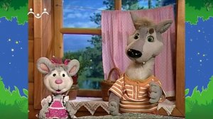 Вечер в Шишкином Лесу. Загадкино. Зеленая картинка