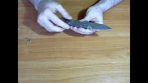 Складной нож своими руками